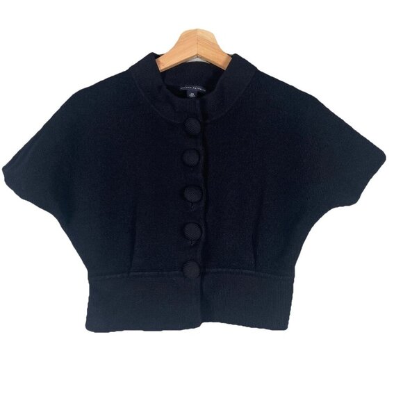 Banana Republic Women's 100% Wool Cardigan Sweater Round Neck Sleeve Size XS - Picture 1 of 8